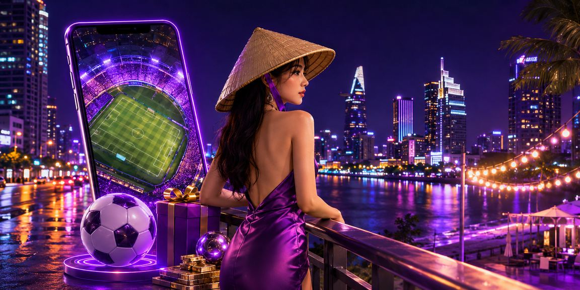 Người chơi cá cược thể thao tại TP Hồ Chí Minh với nón lá truyền thống